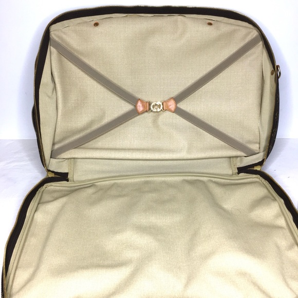 Authentic LOUIS VUITTON Monogram Alize 24 Heures Boston travel bag - Picture 11 of 16